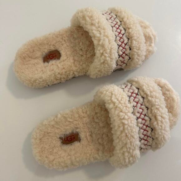 Ugg cozetta braid slippers so - Picture 2 of 7